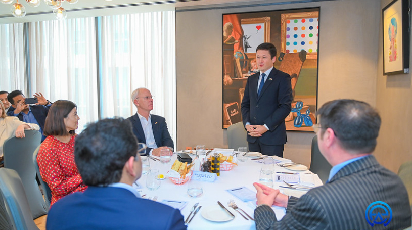 EurAsia Gulf Hosted Diplomatic Business Lunch with the Embassy and Consulate General of the Republic of Uzbekistan