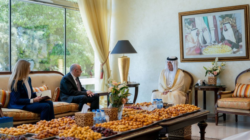 Ruler of Ras Al Khaimah receives Ambassador of Ukraine