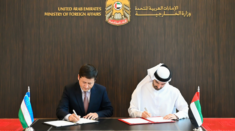 Protocol of amendment to agreement signed to establish Embassy of Republic of Uzbekistan in UAE