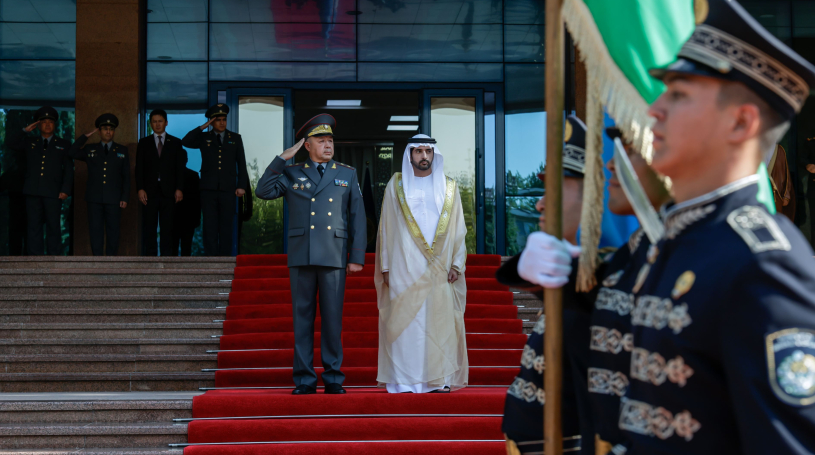 Hamdan bin Mohammed concludes official visit to Uzbekistan