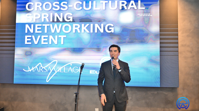 Cross-Cultural Spring Networking Event: A Dynamic Evening of International Business Dialogue