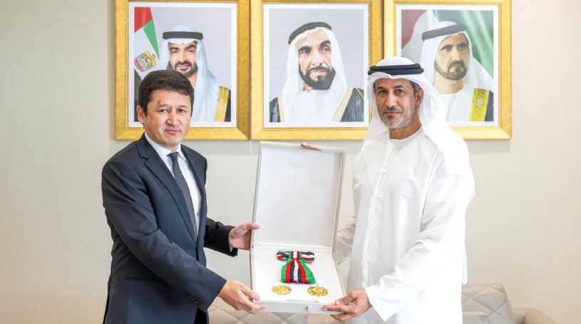 UAE President confers First-Class Order of Independence on Ambassador of Uzbekistan