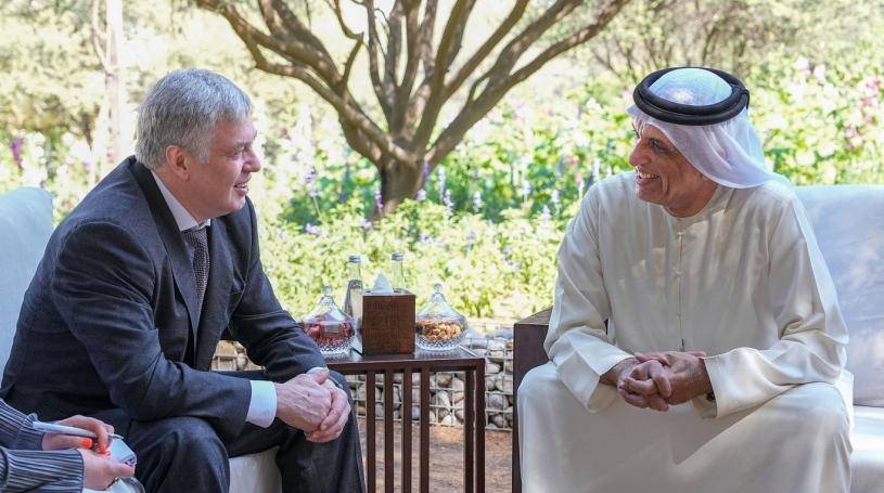 RAK Ruler receives Governor of Russia's Ulyanovsk region