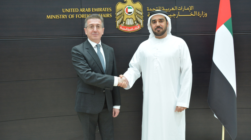 Deputy Director of MoFA’s Dubai Office receives credentials of Consul-General of Republic of Azerbaijan