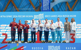 Russia, China, Belarus lead in first five days of BRICS Games