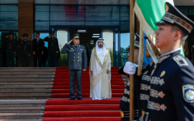 Hamdan bin Mohammed concludes official visit to Uzbekistan
