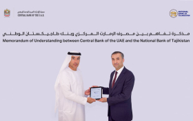 CBUAE, National Bank of Tajikistan sign MoU to enhance cooperation