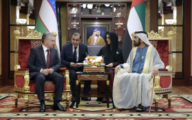Mohammed bin Rashid, President of Uzbekistan discuss ways to enhance bilateral cooperation