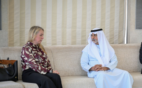 Nahyan bin Mubarak, Estonian Ambassador to UAE, discuss prospects for bilateral cooperation
