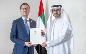Посол Казахстана вручил копии верительных грамот Министерству иностранных дел ОАЭ