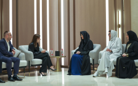 Latifa bint Mohammed meets with head of Uzbekistan’s Department of Creative Economy and Tourism