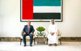 Saeed Al Hajeri receives Deputy Foreign Minister of Tajikistan