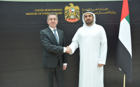 Deputy Director of MoFA’s Dubai Office receives credentials of Consul-General of Republic of Azerbaijan