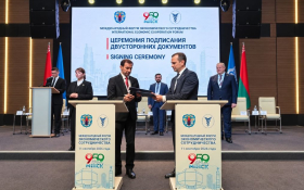 ТПП Фуджейры приняла участие в Международном форуме экономического сотрудничества и подписала соглашение с Минским отделением БелТПП